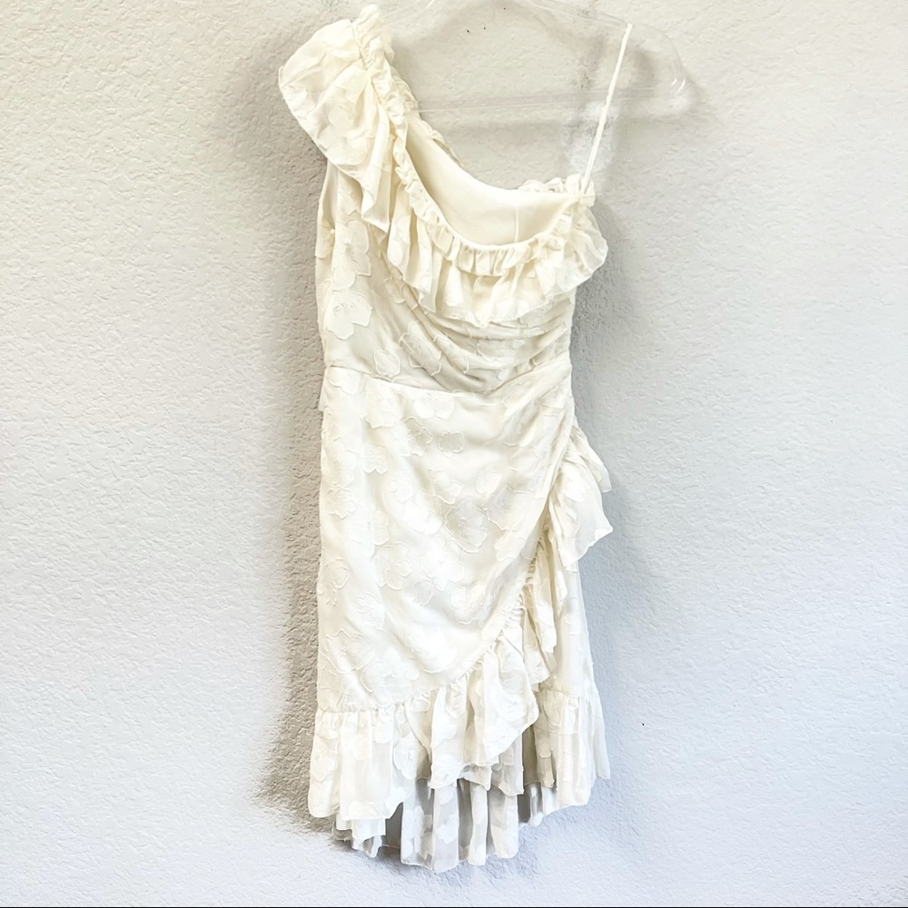 Ulla Johnson One Shoulder Dress Ivory Sx XS - Picture 2 of 7